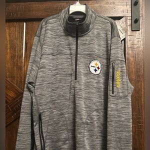 Steelers Quarter Zip Jacket